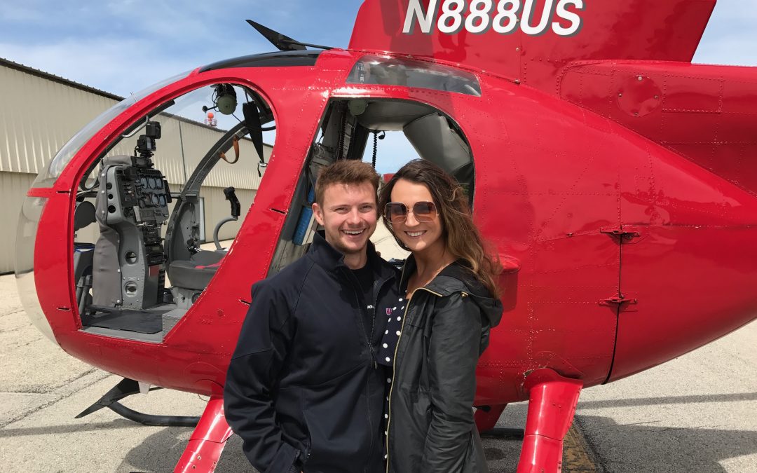 The most romantic way to spend Valentineâs Day: Helicopter ride over Chicago