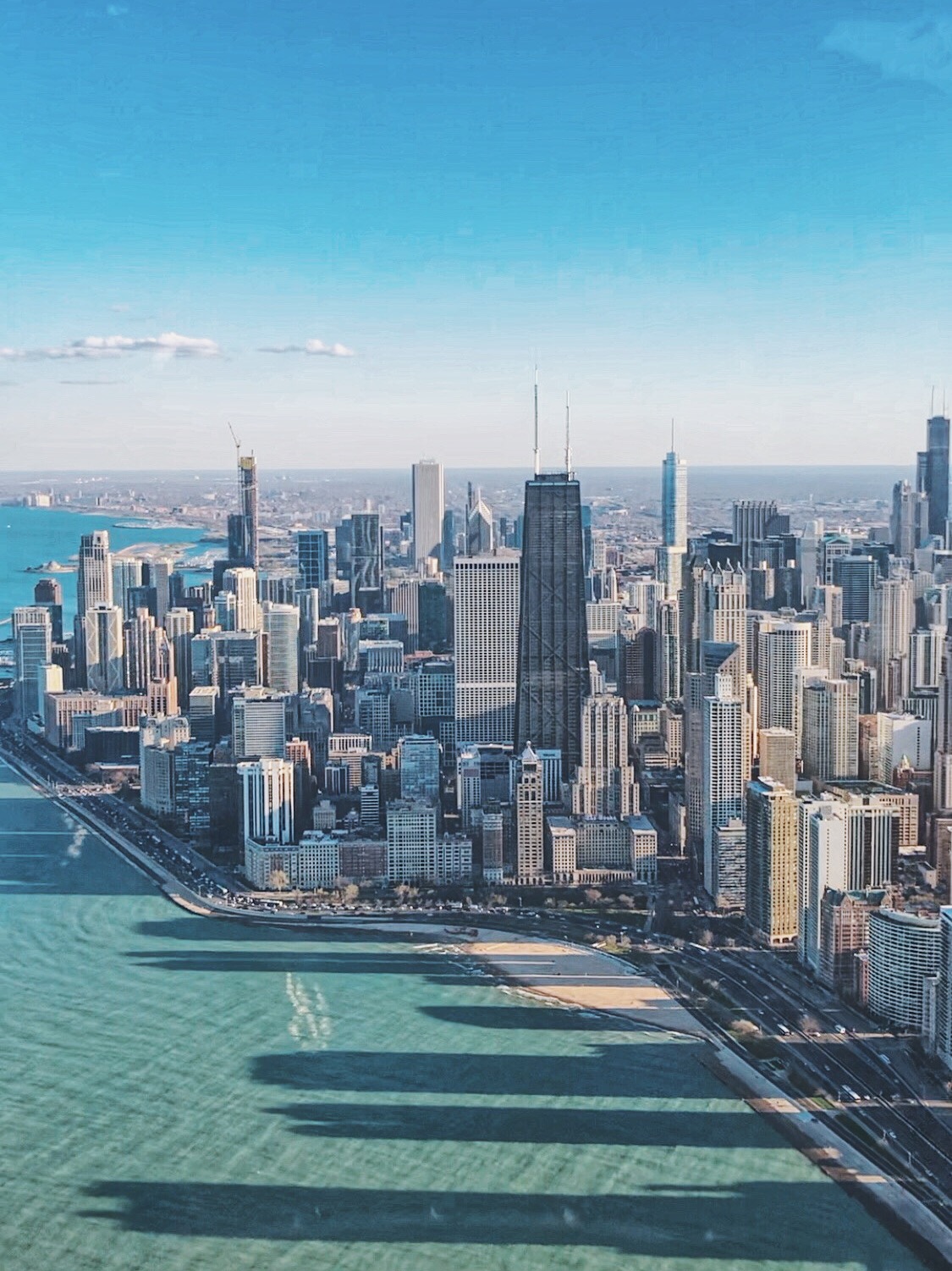 Helicopter tour ride in chicago